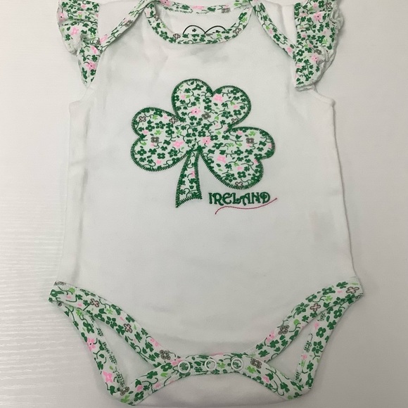 Made with Love Ireland onesie. Size 6-12M NWOT - Picture 1 of 5